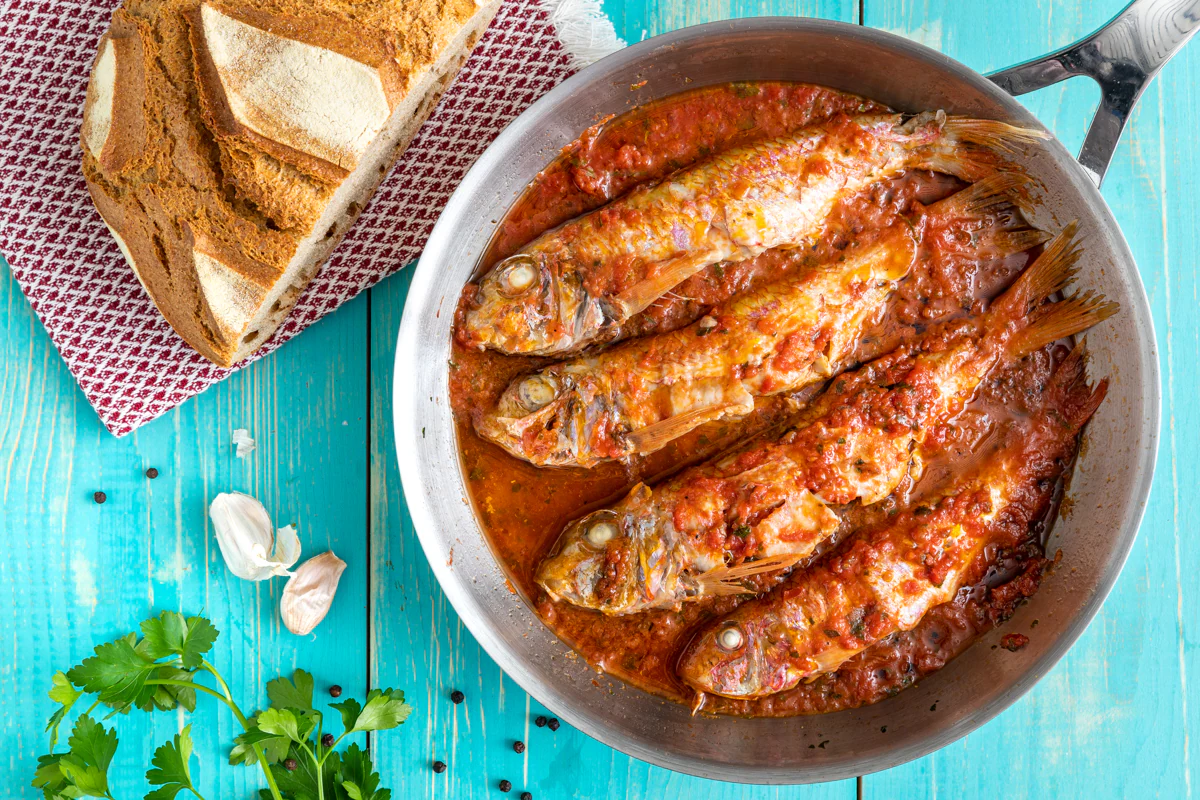 Triglie alla livornese