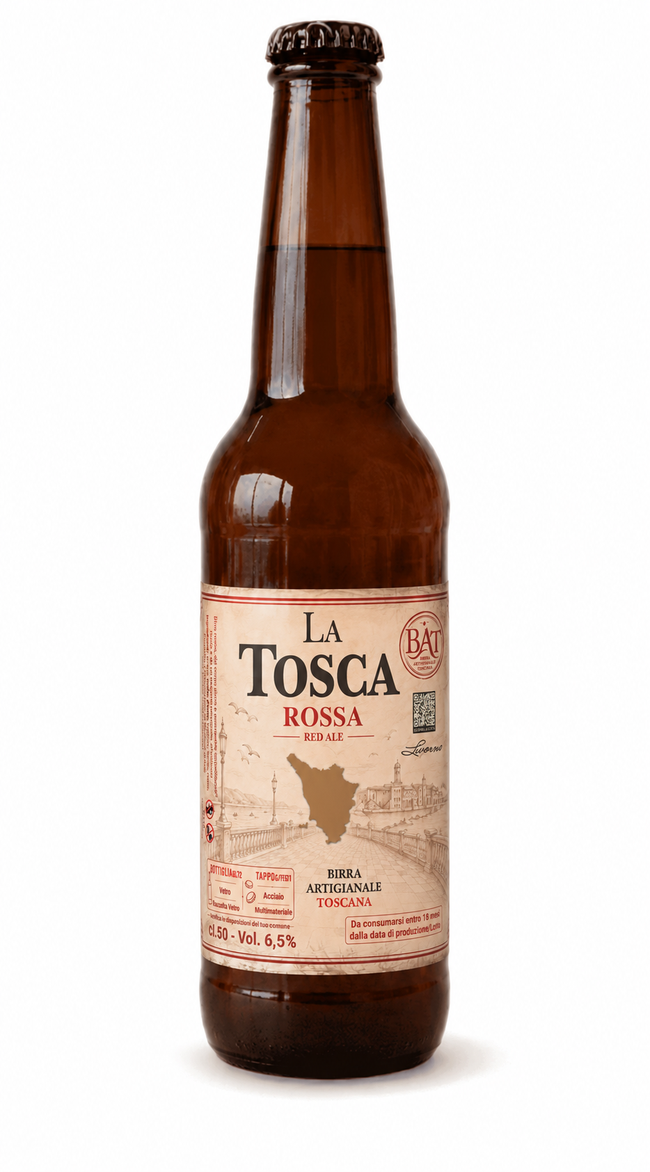 La ToscaRossa, birra artigianale toscana da 50 cl