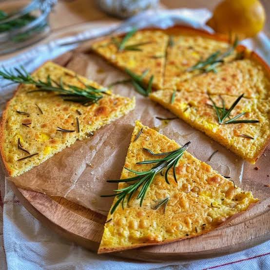 Cecìna, torta di ceci