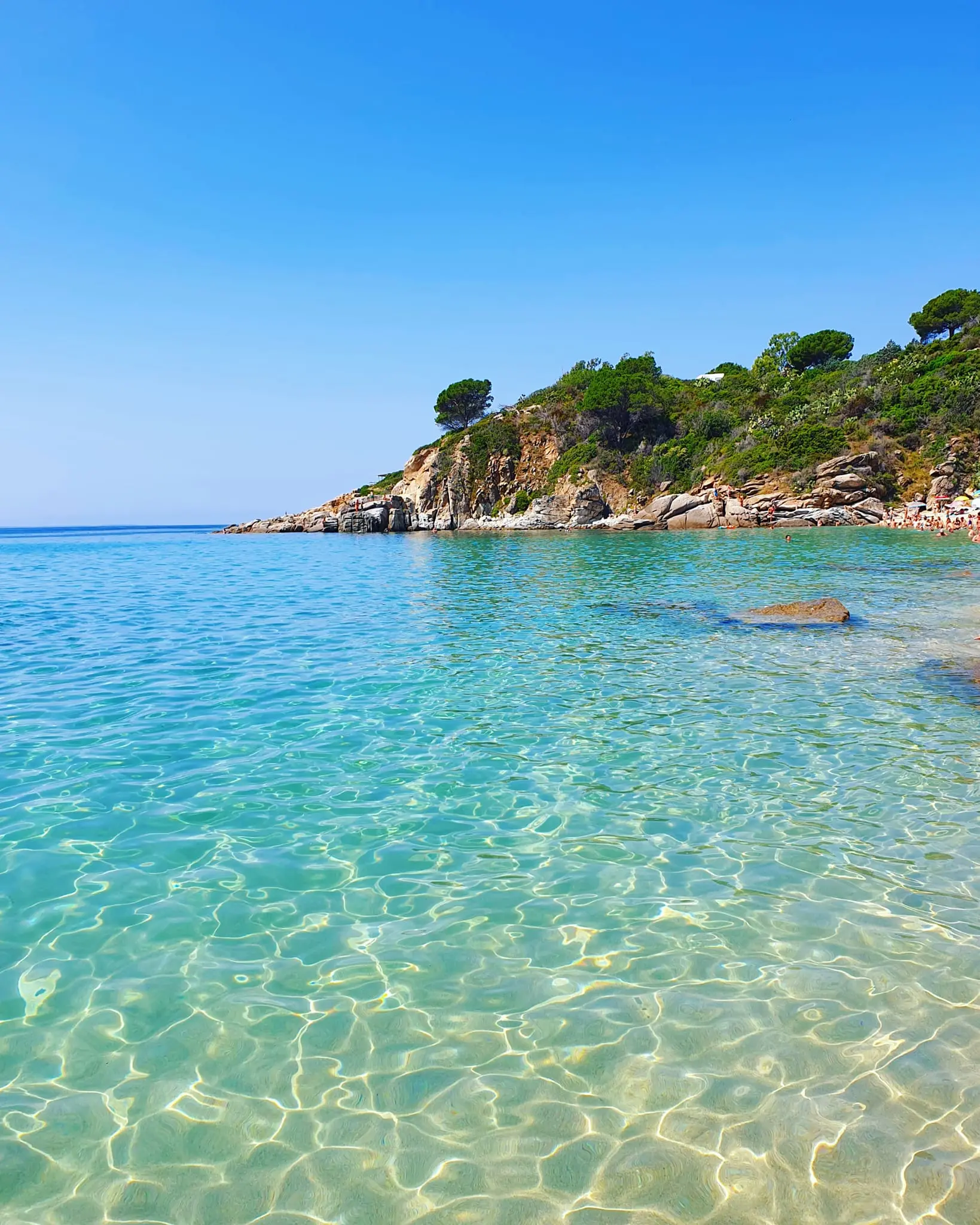 La spiaggia di Cavoli