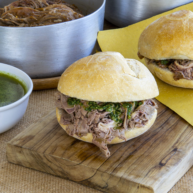 Panino col lampredotto